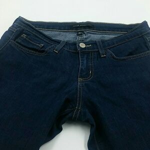 FLYING MONKEY l Skinny Stretch Dark Wash Jeans E4